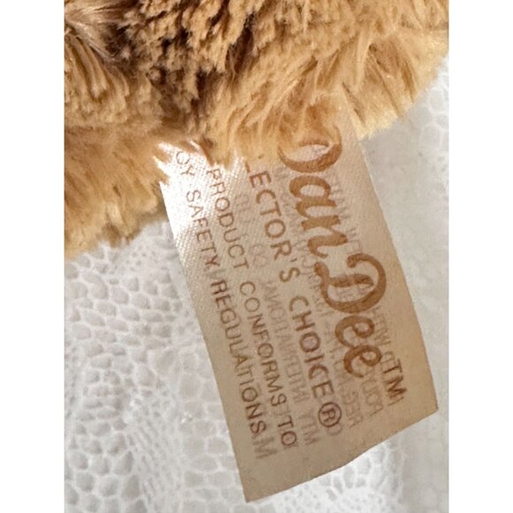 Dan Dee Plush Teddy Bear Stuffed Animal Toy Brown Shaggy  Brown Shower Gift - Picture 7 of 7